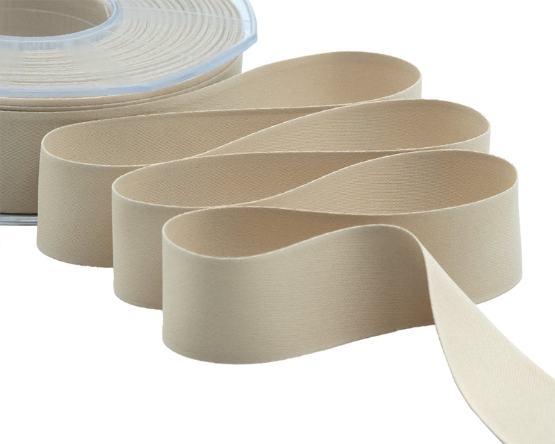 Doppio Raso Seta 25 mm Beige