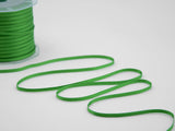 Drapeau vert double satin 3 mm