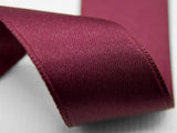 Double Satin 50mm dark burgundy