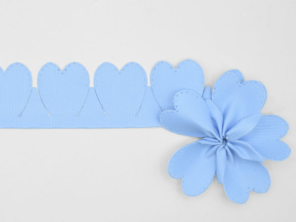 Candy Box Heart Canete Azzurro Baby